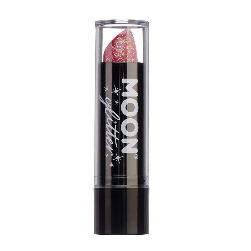 Moon Glitter Iridescent Glitter Lipstick, Cherry - Image 1